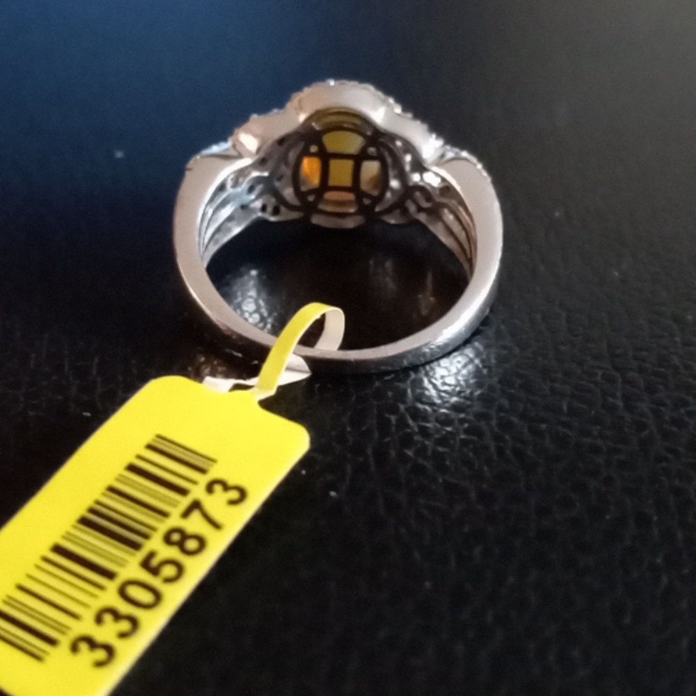 ETHIOPIAN WELO OPAL, MULTI GEMSTONE RING - Picture 8 of 10